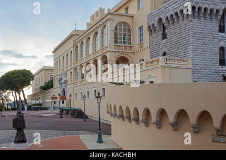 Le palais princier de Monaco Banque D'Images