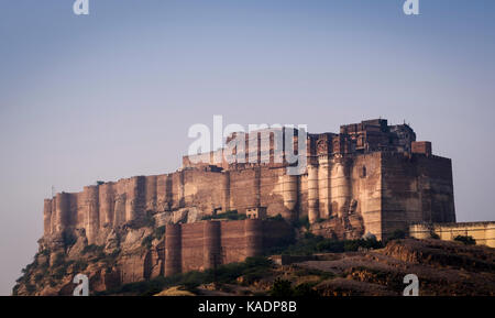 Jodhpur, Inde - circa novembre 2016 : fort mehrangarh à jodphur Banque D'Images