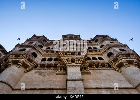 Jodhpur, Inde - circa novembre 2016 : fort mehrangarh à jodphur Banque D'Images