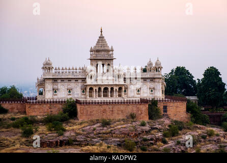 Jodhpur, Inde - circa novembre 2016 : mémorial Jaswant Thada à Jodhpur Banque D'Images