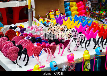 Masques pour vente à hang ma rue. Le milieu de l'automne festival vietnamien Banque D'Images