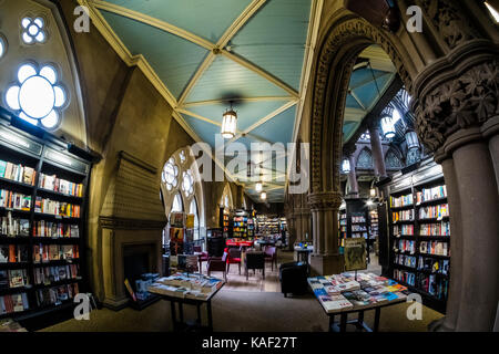 Bradford's wool Exchange, maintenant une succursale de la librairie Waterstones. Banque D'Images