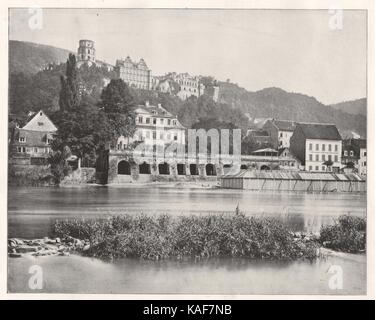 Château d'Heidelberg, Allemagne Banque D'Images