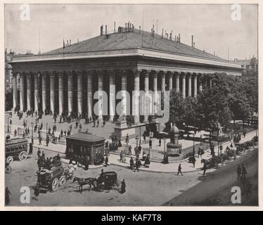 La Bourse (ou échange), Paris Banque D'Images