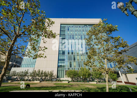 Los Angeles, 24 sept : Downtown Street View et le département de la police de los angeles sur l'administration centrale le 24 sep 2017 à Los Angeles, Californie, États-Unis Banque D'Images