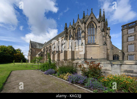 St Cuthbert's chapelle à l'Augustus Pugin conçu Ushaw College dans le comté de Durham Banque D'Images