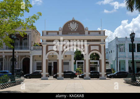 Arco de Triunfo (Arche de Triumphal) à Cienfuegos, Cuba. Banque D'Images