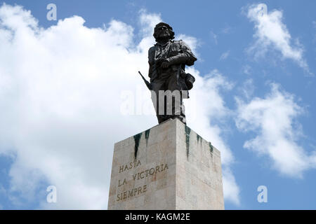 Le mausolée de Che Guevara et statue à Santa Clara, Cuba. Banque D'Images