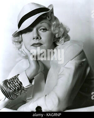 China SEAS 1936 MGM film avec Jean Harlow Banque D'Images