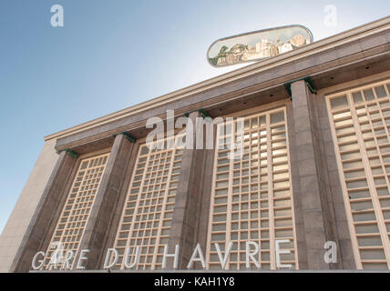 Julien Berthier est altoviseur, un important projet d'art de la 500 anniversaire à Le Havre, France Banque D'Images