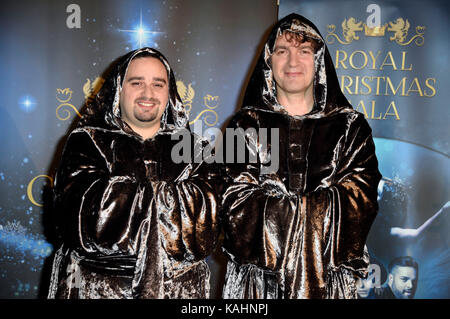 Berlin, Allemagne. 26 septembre 2017. Grégorien assistez au photocall 'Royal Christmas Gala' à Kaisersaal am Potsdamer Platz le 26 septembre 2017 à Berlin, Allemagne. Crédit: Geisler-Fotopress/Alay Live News Banque D'Images