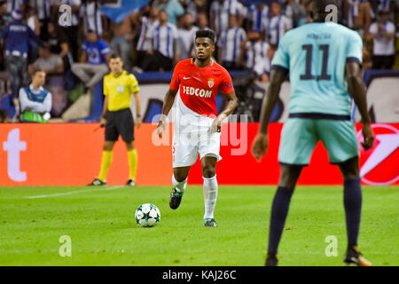 Monaco, France. 26 sep, 2017. jemerson (as monaco) lors de la Ligue des champions match entre l'AS Monaco et le FC Porto dans le stade Louis II à Monaco, vendredi 26 septembre 2017 Crédit : norbert scanella/Alamy live news Banque D'Images