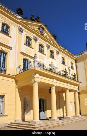 Bialystok - la plus grande ville dans le nord-est de la Pologne et de la capitale de la voïvodie podlaskie. palais branicki, également connu sous le nom de versailles polonais Banque D'Images