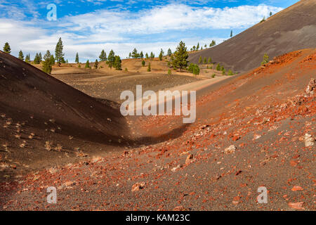 Les Dunes peint dans Lassen Volcanic National Park Banque D'Images