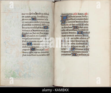 Livre d'heures Trivulzio except where otherwise noted KW SMC 1 Folios 224v (à gauche) et 225r (droite) Banque D'Images