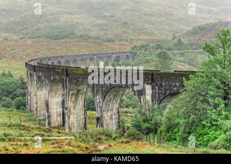 Glenfinnan, Lochaber, Highlands, Écosse, Royaume-Uni Banque D'Images