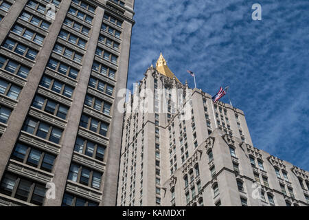 Architecture sur Park Avenue South, NEW YORK, USA Banque D'Images