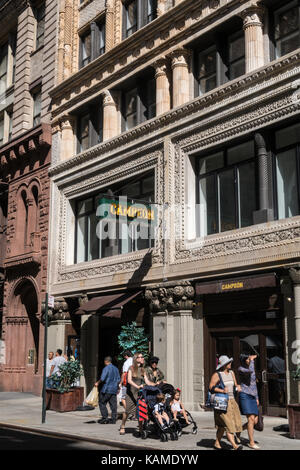 Campeon restaurant dans le quartier Flatiron, NYC, usa Banque D'Images