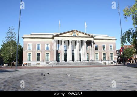 19e siècle Cour de Justice (Gerechtshof Leeuwarden), à la place centrale Zaailand à Leeuwarden, Frise, Pays-Bas Banque D'Images