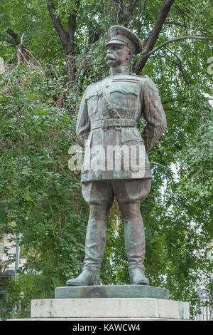 Hongrie, Budapest, Harry Hill Bandholtz statue Banque D'Images