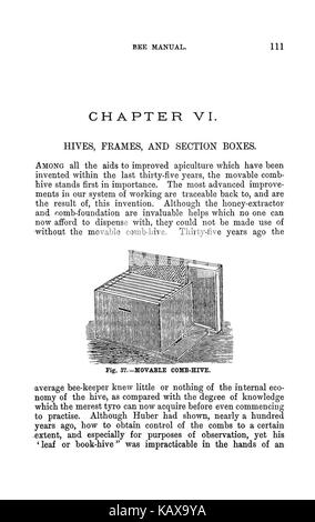L'Australasian illustré manuel d'abeilles et l'apiculture moderne guide complet de la culture dans l'hémisphère sud BHL38562792 Banque D'Images