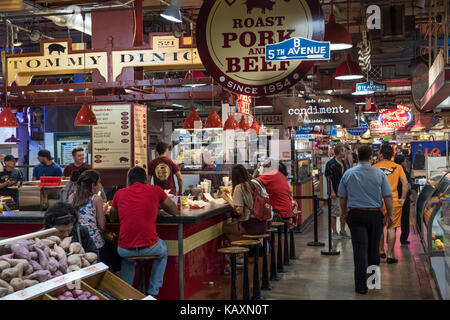 Reading Terminal Market, Philadelphia, PA, USA Banque D'Images