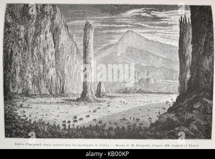 Voyage d'exploration en Indo Chine 1885 Francis Garmier 17 Banque D'Images
