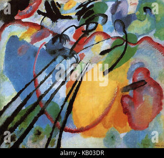 Vassily Kandinsky, Improvisation 26 1912 Banque D'Images