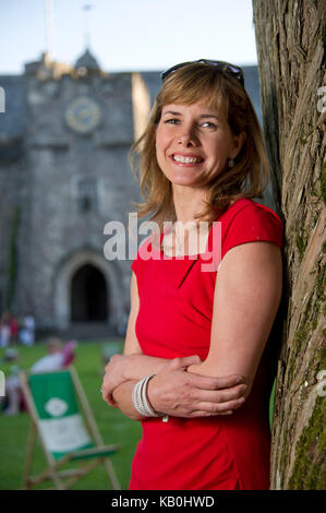 Darcey Bussell danseuse à la manière des mots, Festival, Dartington Hall, Dartington Devonshire, Angleterre. Banque D'Images