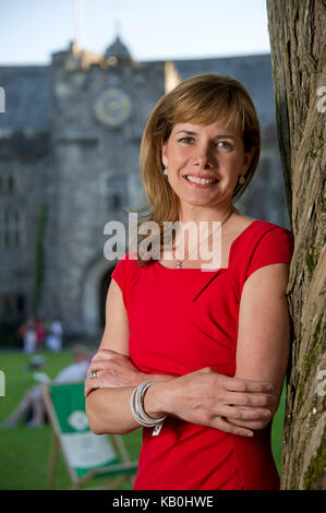 Darcey Bussell danseuse à la manière des mots, Festival, Dartington Hall, Dartington Devonshire, Angleterre. Banque D'Images