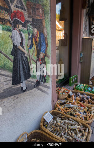 Triberg Allemagne ville allemande célèbre pour horloges coo coo Banque D'Images