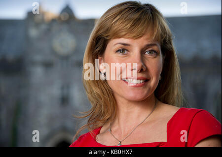 Darcey Bussell danseuse à la manière des mots, Festival, Dartington Hall, Dartington Devonshire, Angleterre. Banque D'Images