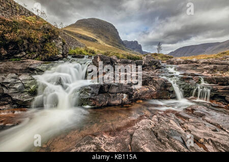 Russell Burn, APPLECROSS, Bealach na Ba, Highlands, Écosse, Royaume-Uni Banque D'Images