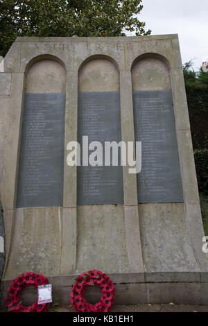 Mémorial des équipages du 617 e Escadron (Royal Air Force), les Dambusters, qui ont perdu la vie pendant la seconde Guerre mondiale au Woodall Spa, Lincolnshire, Royaume-Uni. Banque D'Images