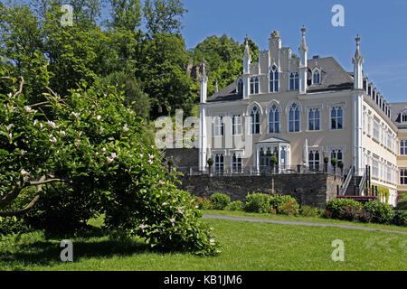 Allemagne, Rhénanie-Palatinat, Sayn, district mayen koblenz, château, d'origine en 14. cent., les propriétaires de princes sayn-Wittgenstein, Banque D'Images