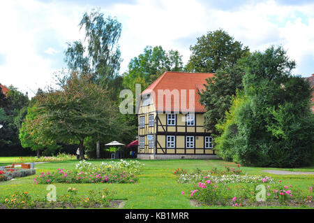 Allemagne, SAXE-ANHALT, Quedlinburg, word, jardin Banque D'Images