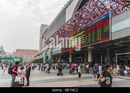 Gare, lou hou district, Shenzhen, Banque D'Images