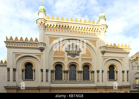 Synagogue espagnole à Prague, République tchèque, Banque D'Images