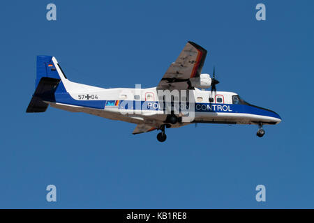 Dornier 228-212LM pollution control d'aéronefs exploités par la marine allemande pour le Commandement central d'urgence maritime (Havariekommando) Banque D'Images