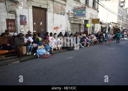 La Bolivie, la paz, Fiesta del Gran Poder, Banque D'Images