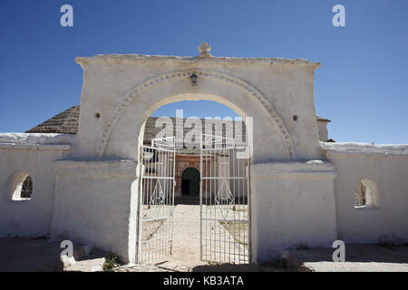 Bolivie, Curahuara de Carangas, chapelle Sixtine de l'Altiplano, Banque D'Images