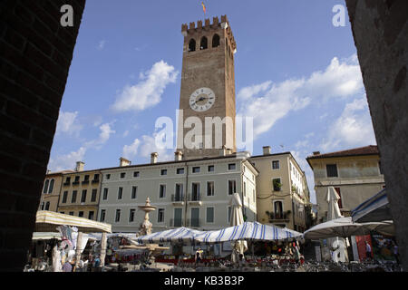 Marché, Castello, bassano del grappa, Vicenza, Vénétie, Italie, Banque D'Images