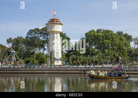 Vietnam, Mui Ne, Phan Thiet, château d'eau, Banque D'Images