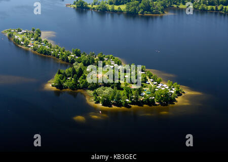 Staffelsee près de Murnau, Bavaria, Banque D'Images