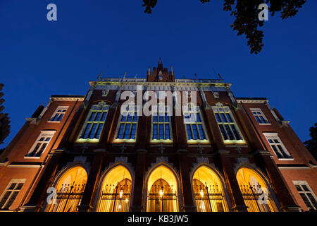 Faculté de droit et d'administration de l'Université jagellonne, Cracovie, Pologne, Europe Banque D'Images