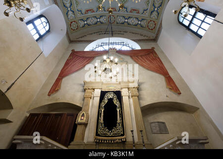 Synagogue remu à Cracovie, Pologne, Europe Banque D'Images