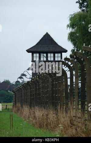 Auschwitz, Pologne Banque D'Images