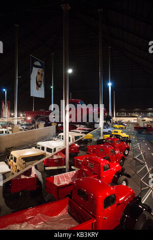 Émirats arabes unis, Abu Dhabi, shanayl, Emirates national car museum, car collection de cheikh Hamad bin Hamdan al Nahyan, également connu sous le nom de cheikh arc-en-ciel Banque D'Images