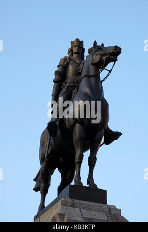 Grunwald Monument dédié à la bataille de Grunwald, à Cracovie, Pologne, Europe Banque D'Images