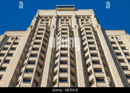 Belgique, Anvers, kbc boerentoren, tour ou gratte-ciel art déco construit en 1932 Banque D'Images